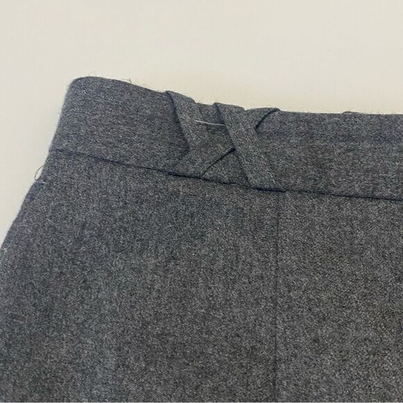 Vintage Talbots made Of Italian Fabric 100% Wool Pants Gray Women's Size 10 - Picture 4 of 15
